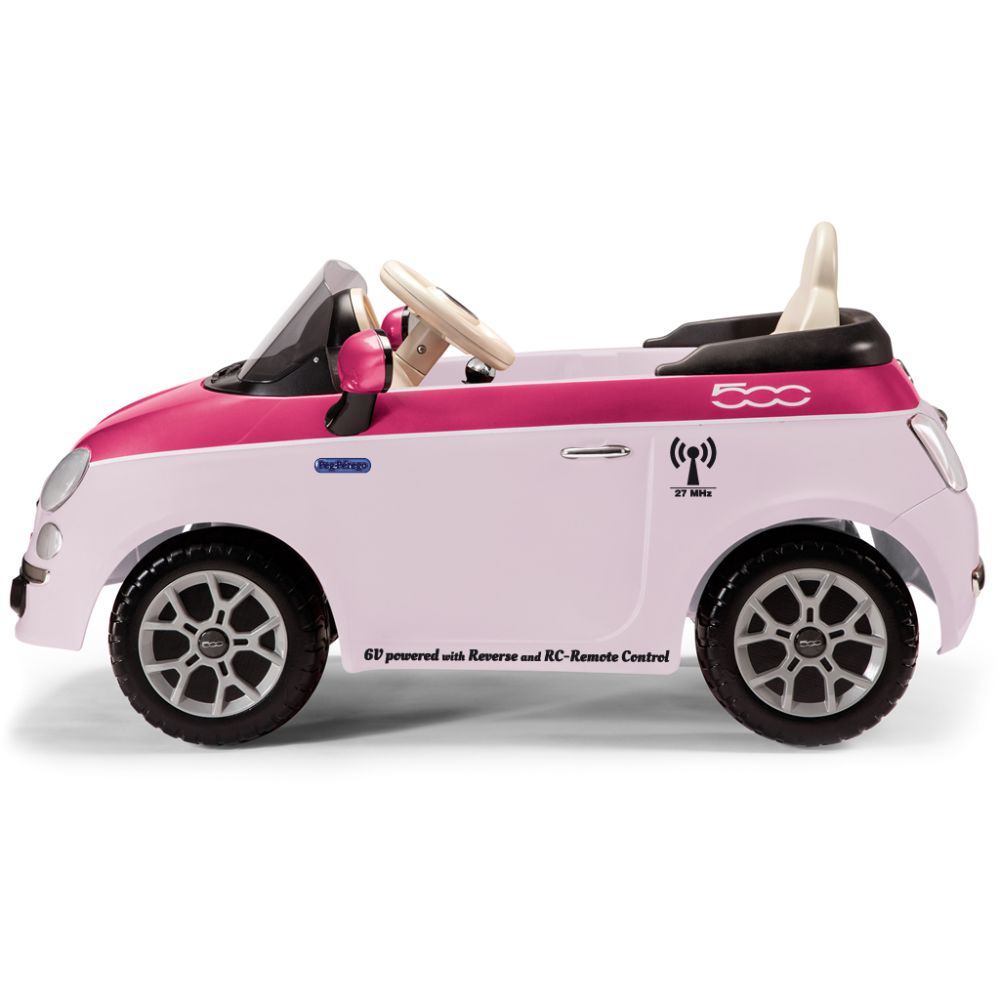 Masinuta cu telecomanda Peg Perego Fiat 500, IGED1164, Roz