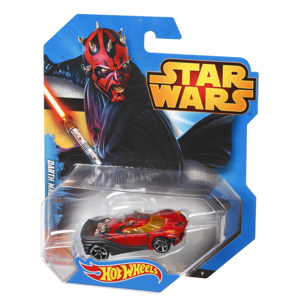 Masinuta Hot Wheels Star Wars 1:64 - Darth Maul