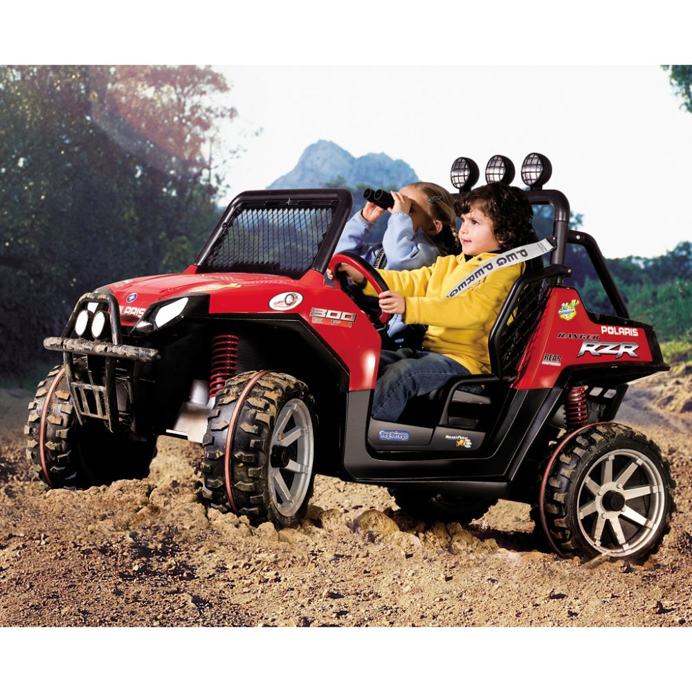 Masinuta electrica Peg Perego Polaris Ranger RZR, IGOD0516, Rosu