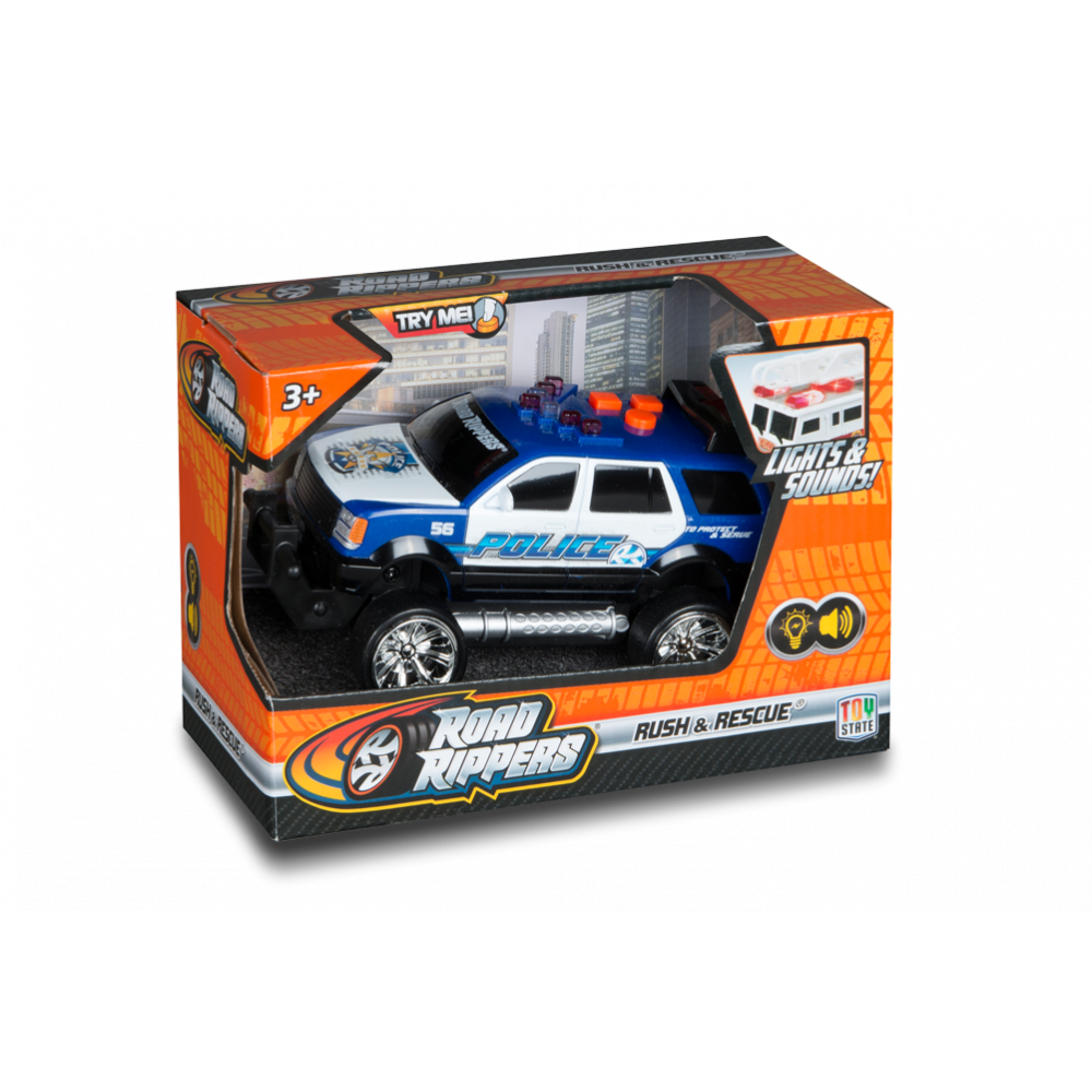 Masinuta Toy State Road Rippers Rush and Rescue - Police SUV
