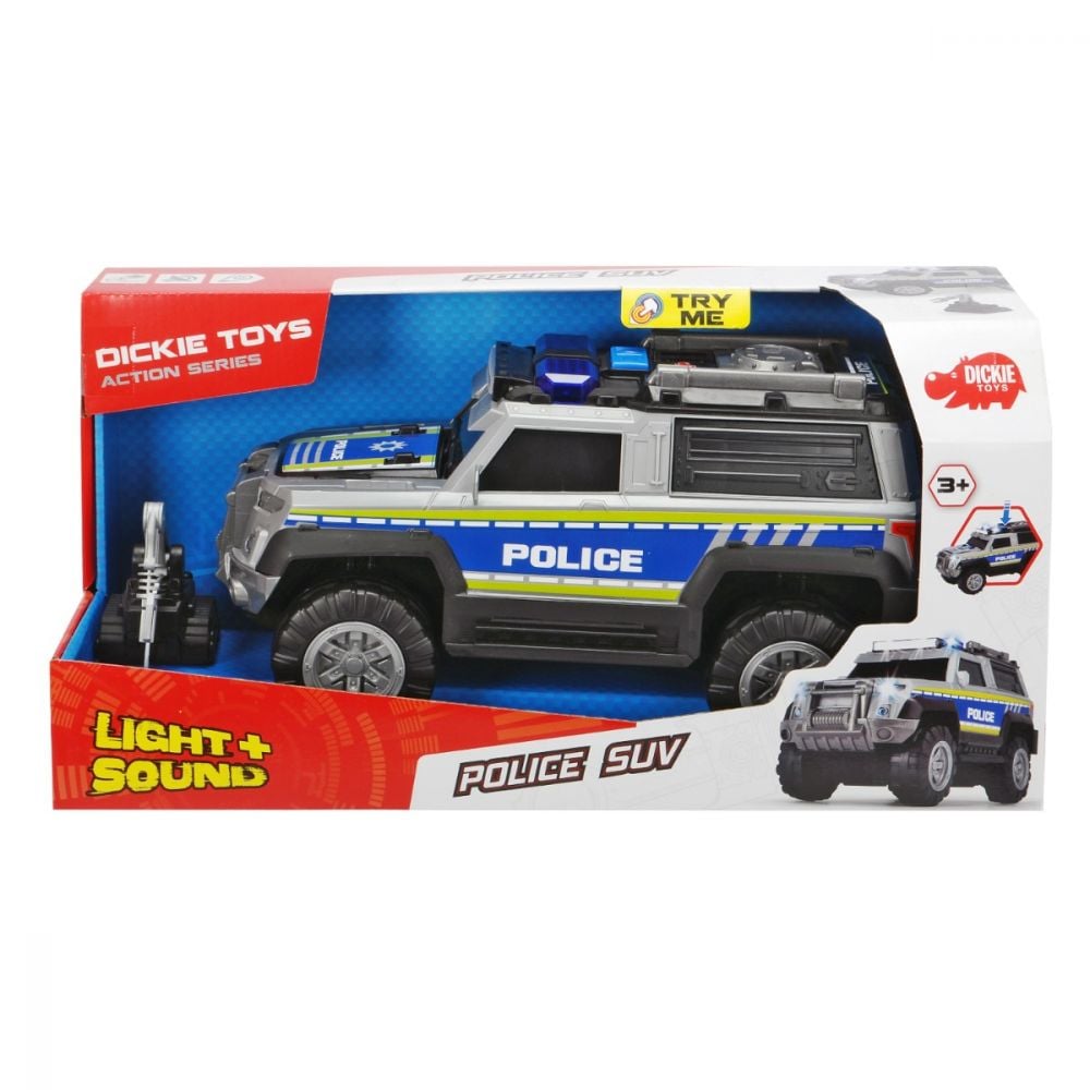 Masinuta de politie Dickei Toys Police Suv