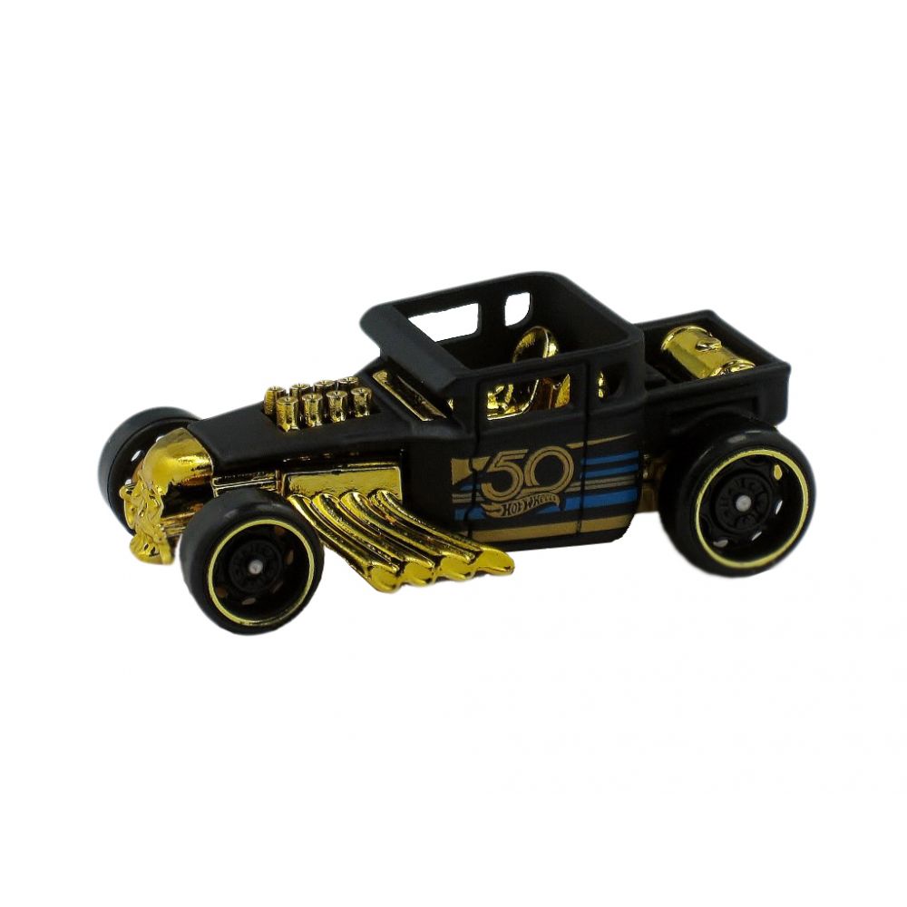 Masinuta Hot Wheels gama aniversara 50 ani Black and Gold
