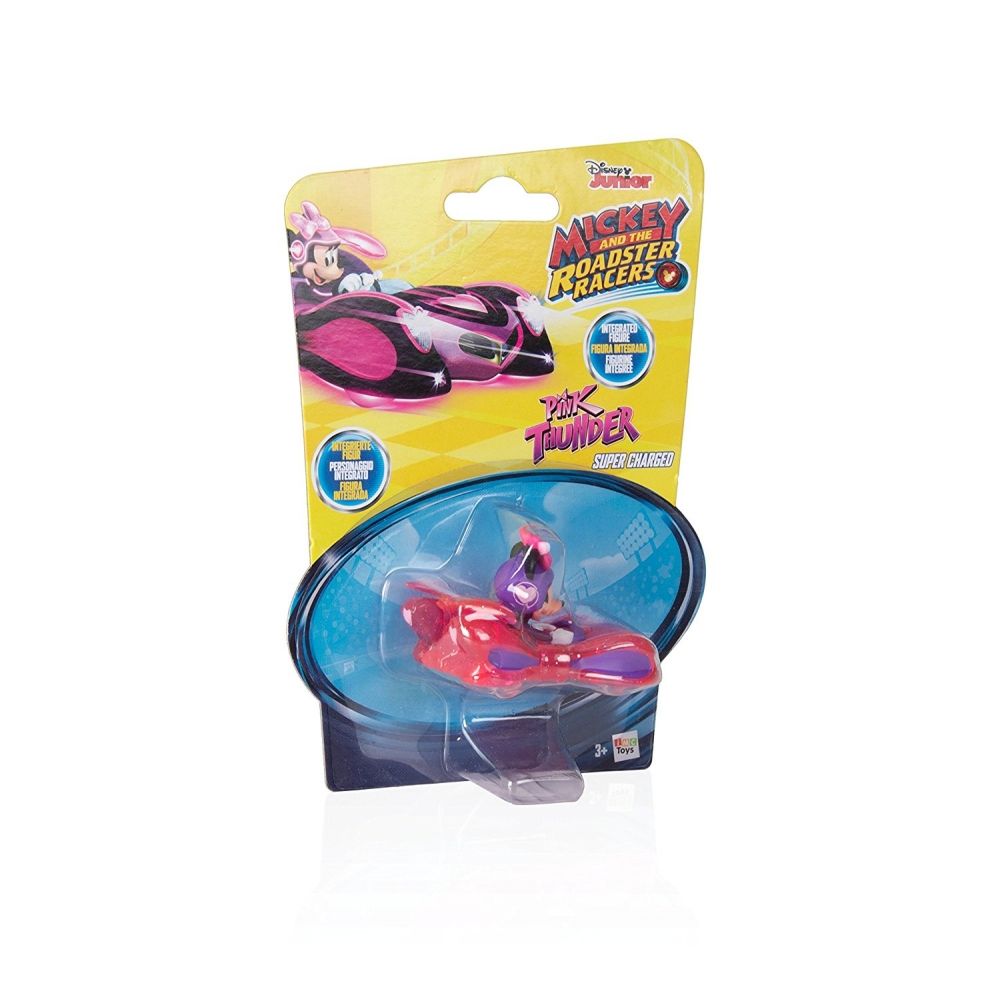 Masinuta Mini Roadster Racers - Minnie Mouse Pink Thunder