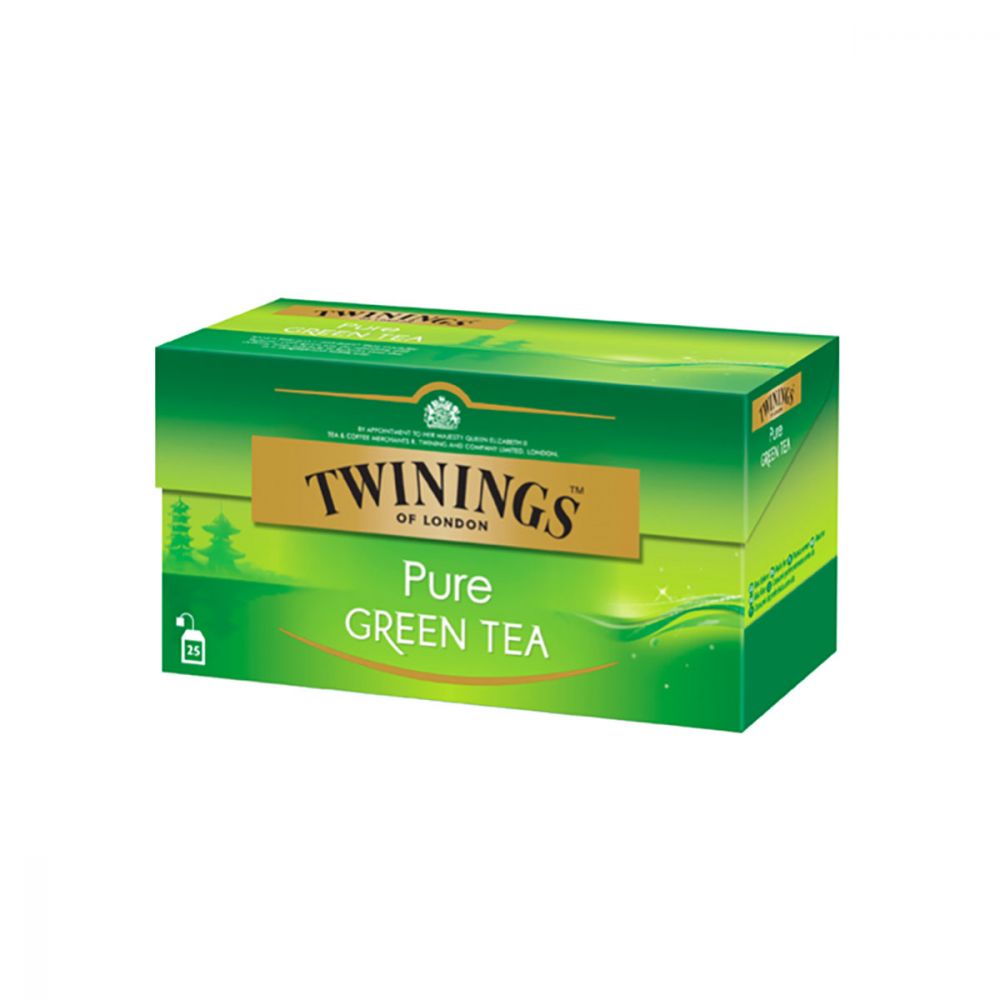 Ceai verde pur Twinings, 25 x 2 g