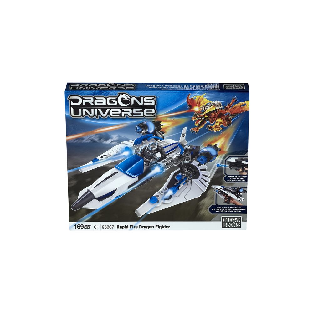 Jucarie de constructie MEGA BLOKS Atacul dragonilor
