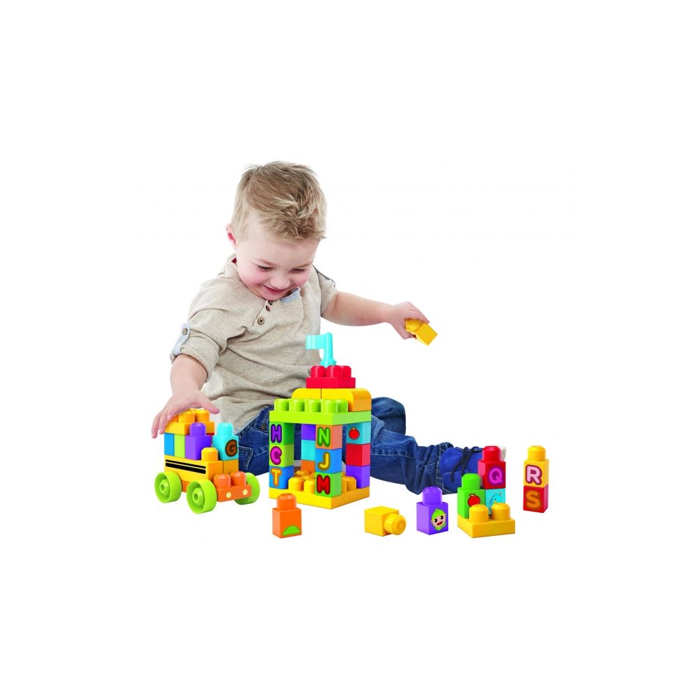 Junior Constructii MEGA BLOKS Autobuzul Alfabet