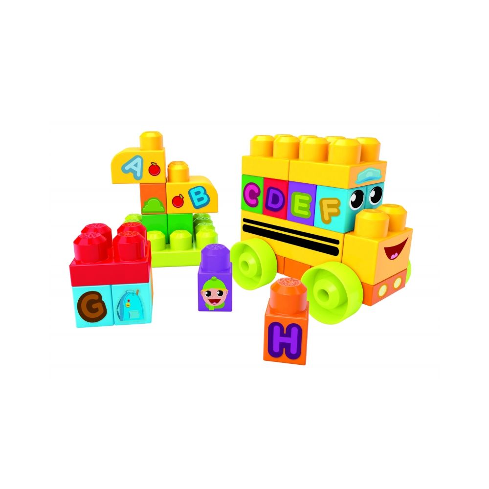 Junior Constructii MEGA BLOKS Autobuzul Alfabet