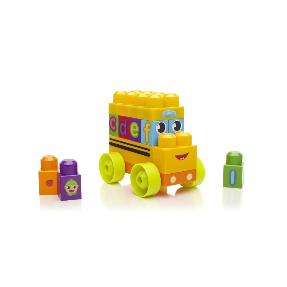 Junior Constructii MEGA BLOKS Autobuzul Alfabet