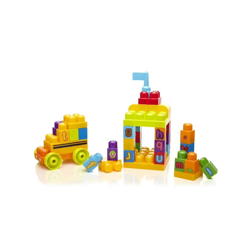 Junior Constructii MEGA BLOKS Autobuzul Alfabet