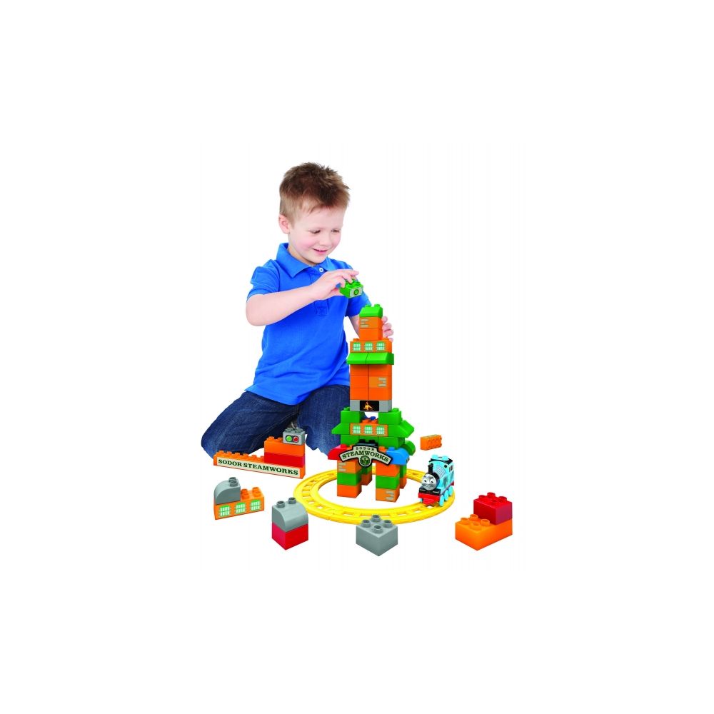 Set de constructie MEGA BLOKS Thomas la Sodor Steamworks