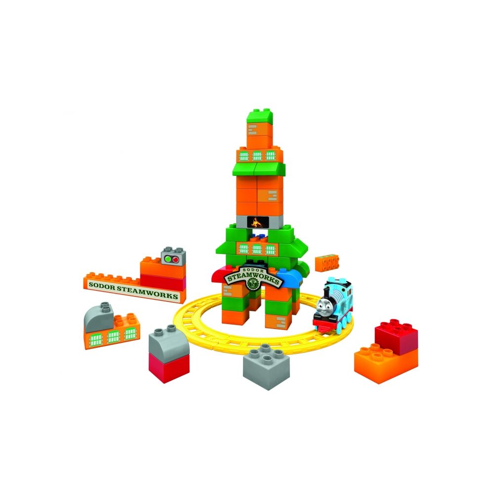 Set de constructie MEGA BLOKS Thomas la Sodor Steamworks