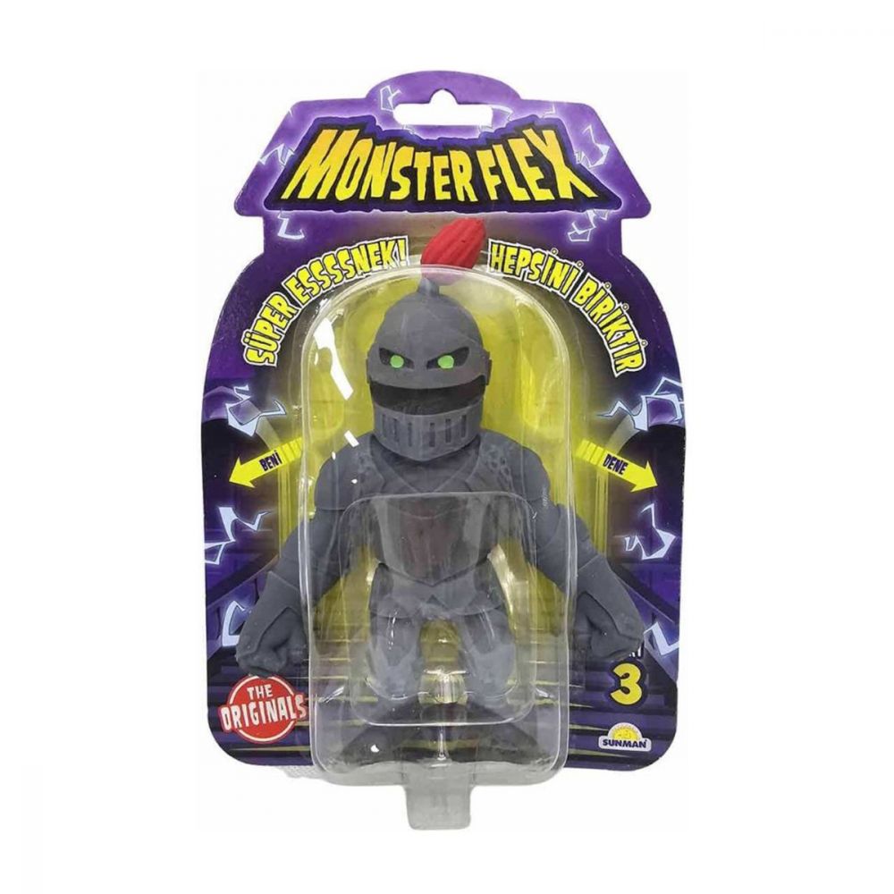 Figurina Monster Flex, Monstrulet care se intinde, S3, Ghost Knight