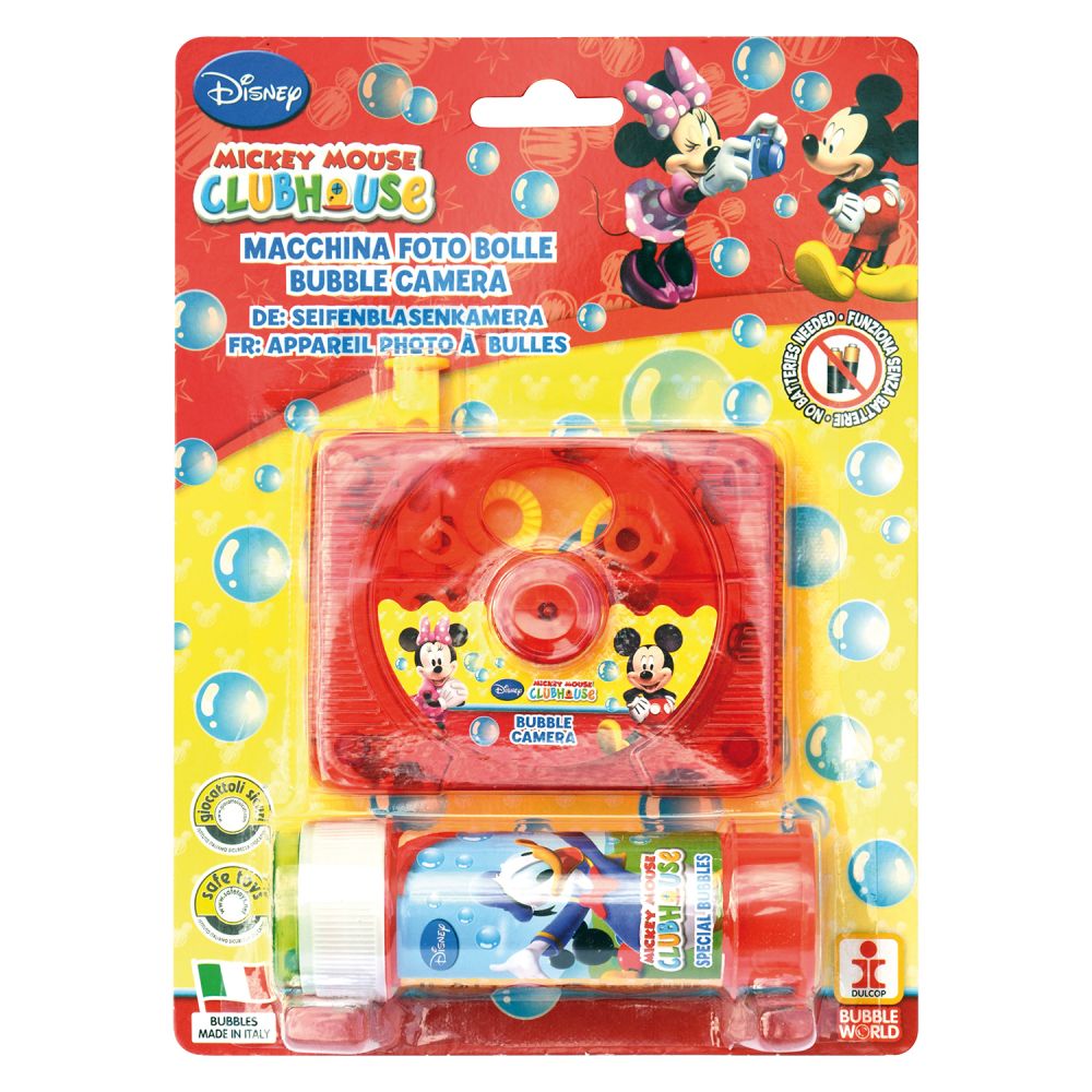Mickey Mouse - Camera foto baloane de sapun