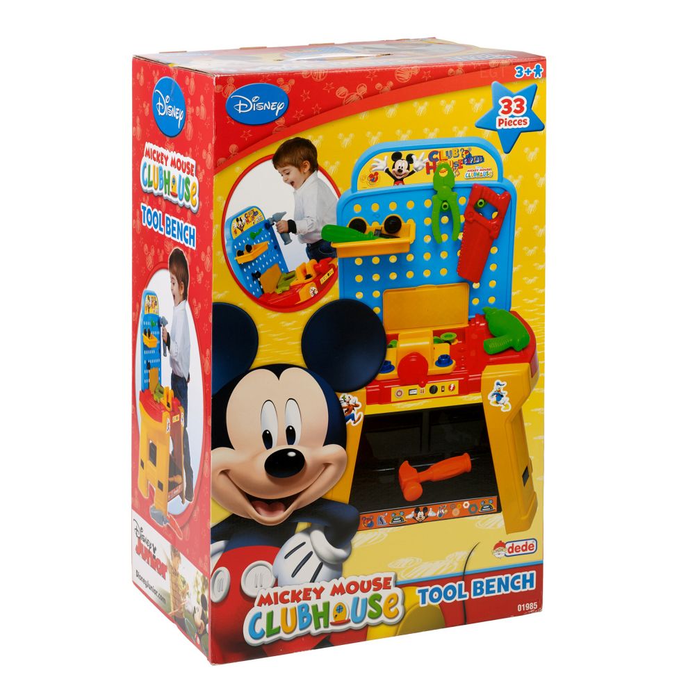 Mickey Mouse - Set de scule cu banc de lucru