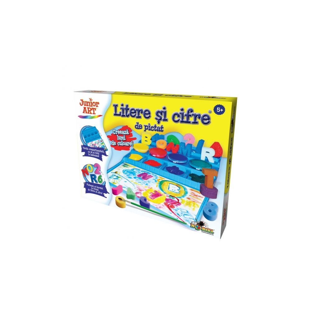 Micul Artist - Litere si Cifre de pictat