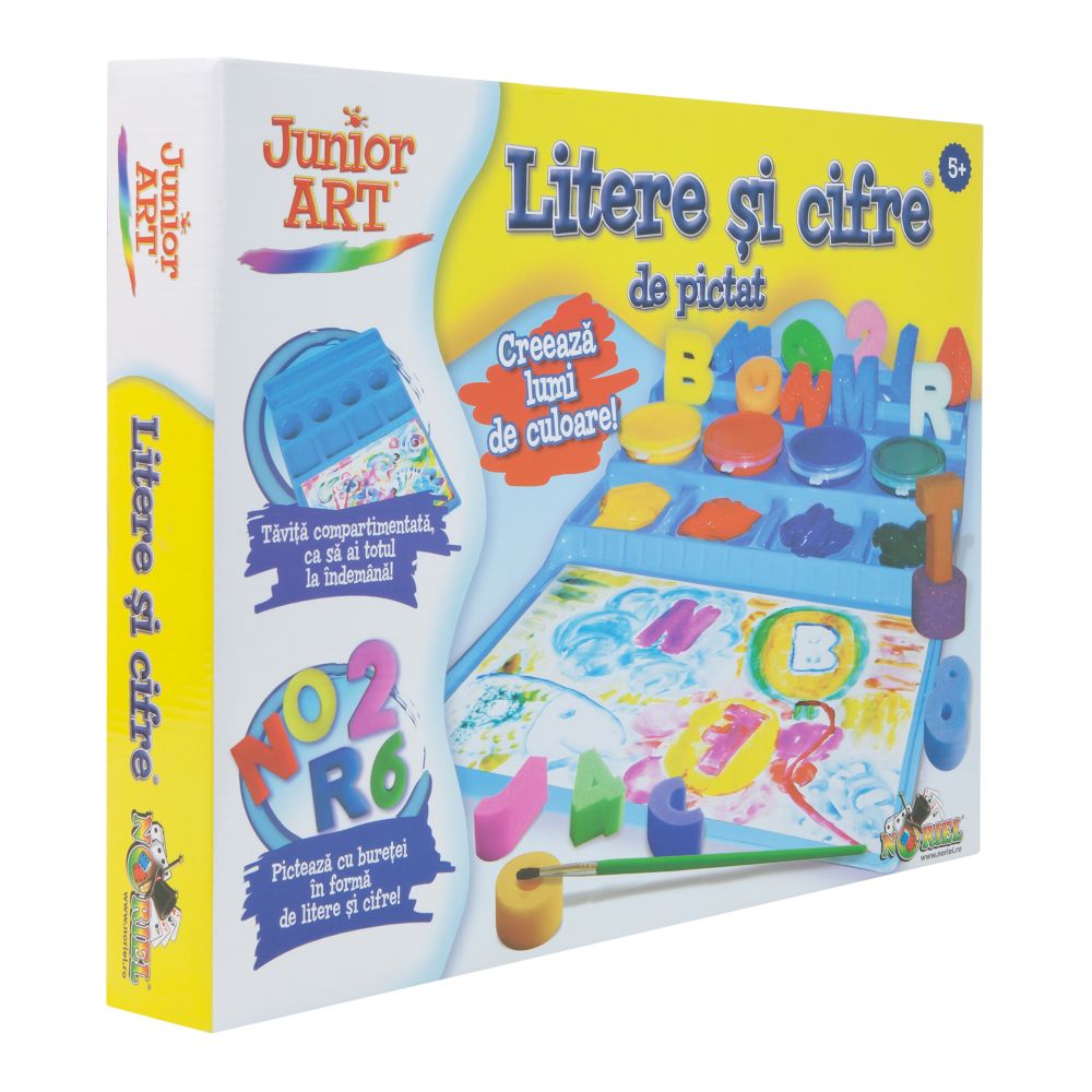 Micul Artist - Litere si Cifre de pictat