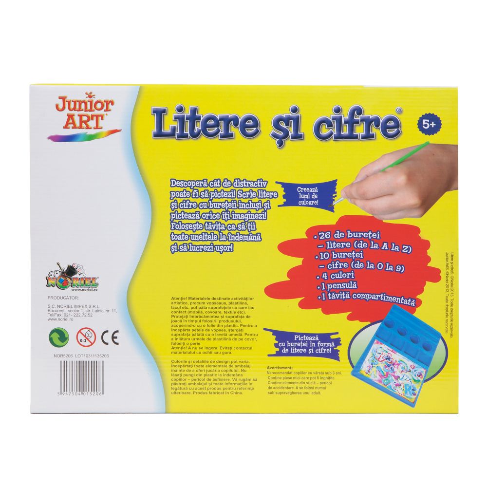 Micul Artist - Litere si Cifre de pictat