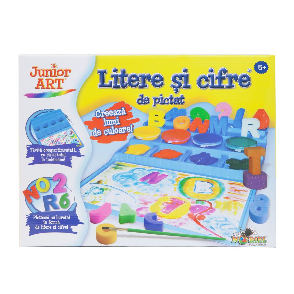 Micul Artist - Litere si Cifre de pictat