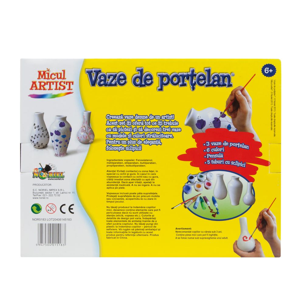 Micul Artist - Vaze de portelan
