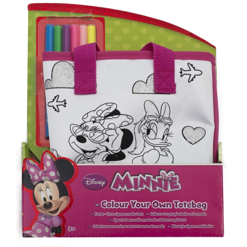 Minnie Colour Your Own Tote Bag