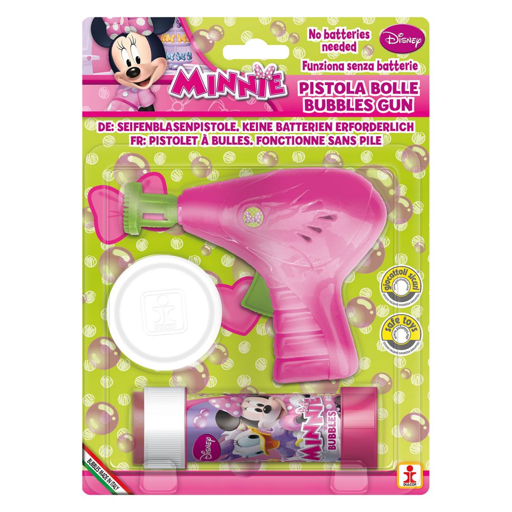 Minnie Mouse - Pistol baloane de sapun