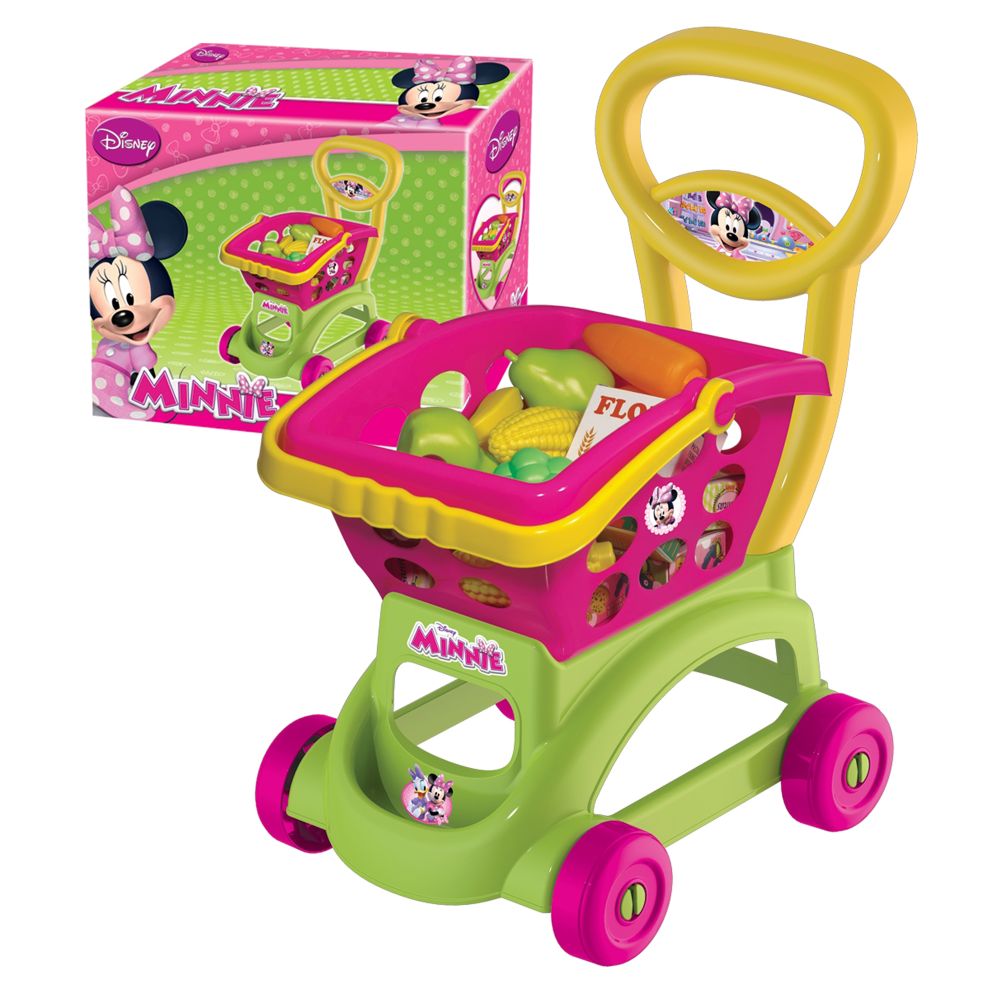 Minnie Mouse - Set supermarket si Cos cumparaturi