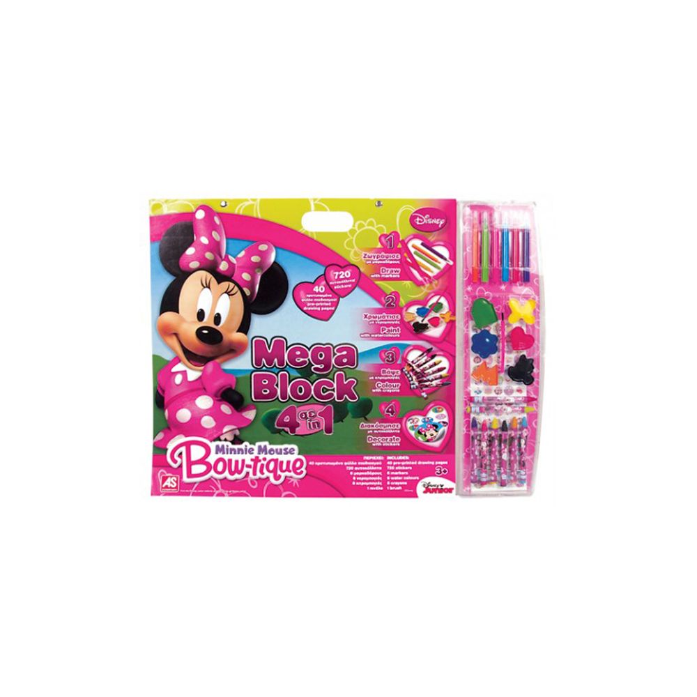 Minnie - Set de desen 4 in 1