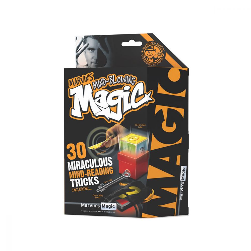 Set de magie Marvin's Magic - Ultimate Magic Mind - 30 trucuri de citire a mintii