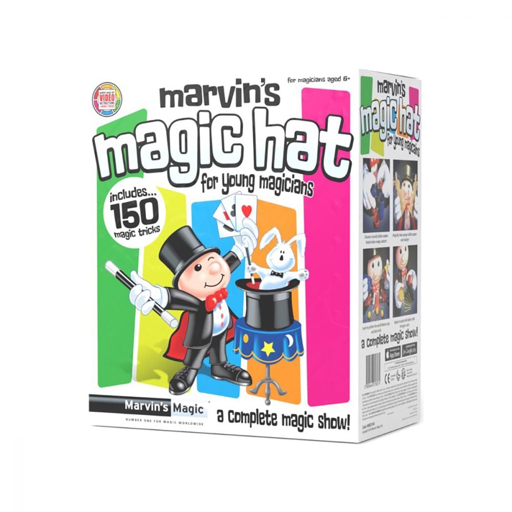 Set Marvin's Magic - Magic Hat - 150 trucuri de magie