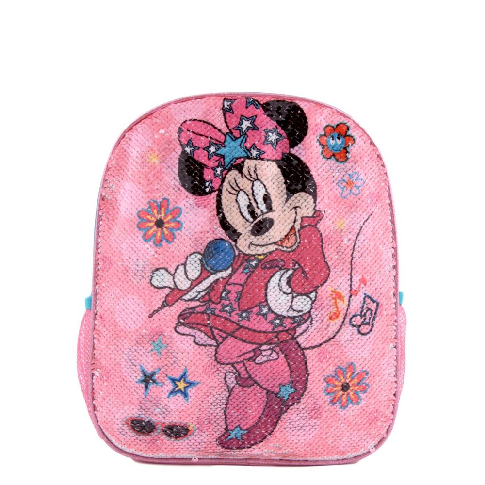 Ghiozdan cu paiete reversibile Disney Minnie Mouse