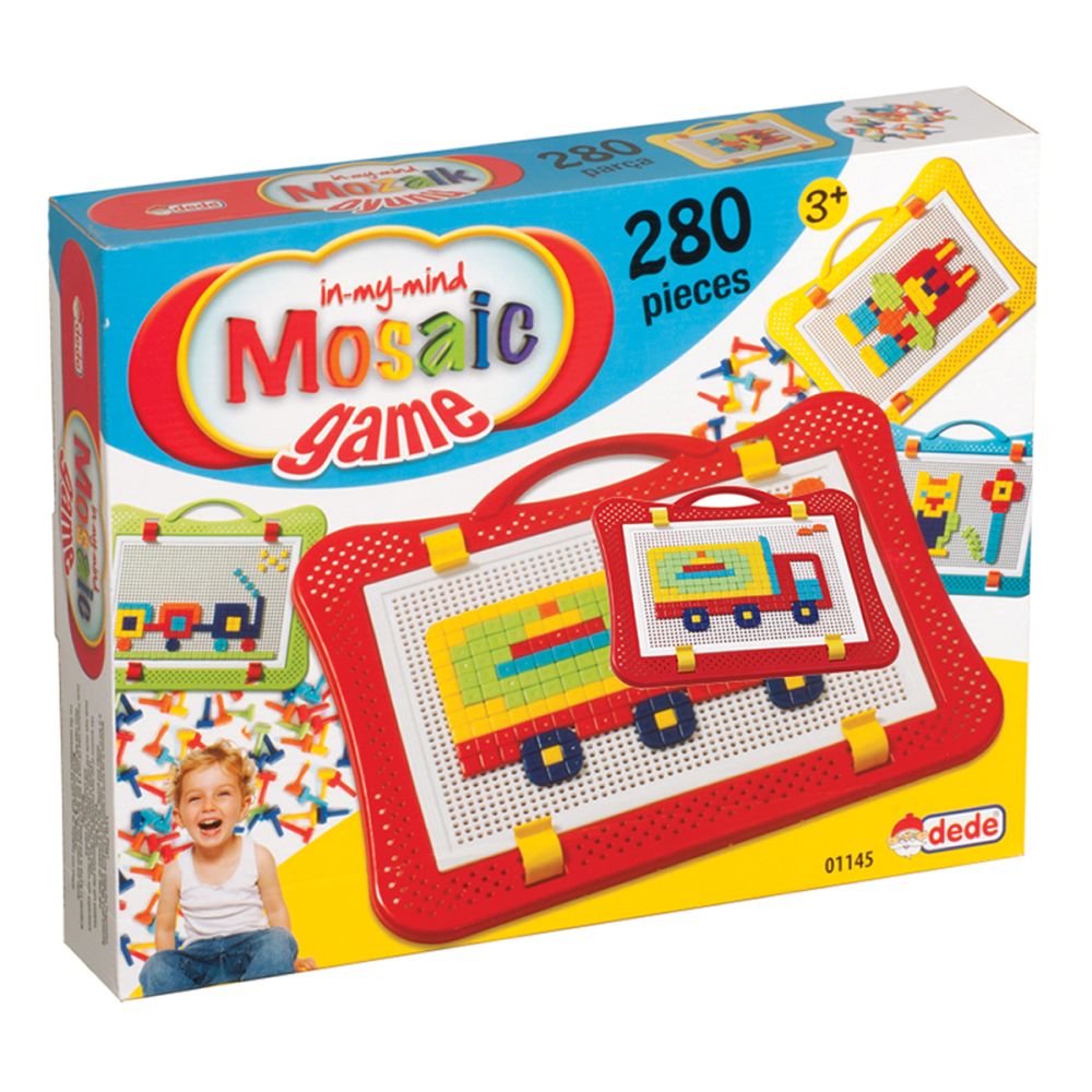 Joc educativ Dede Mozaic, 280 piese
