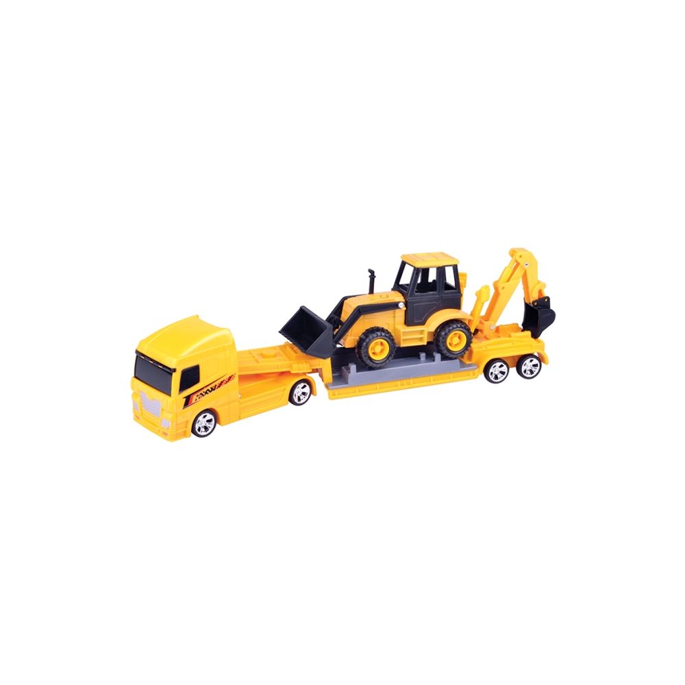 Motormax - Camion de Constructii cu excavator