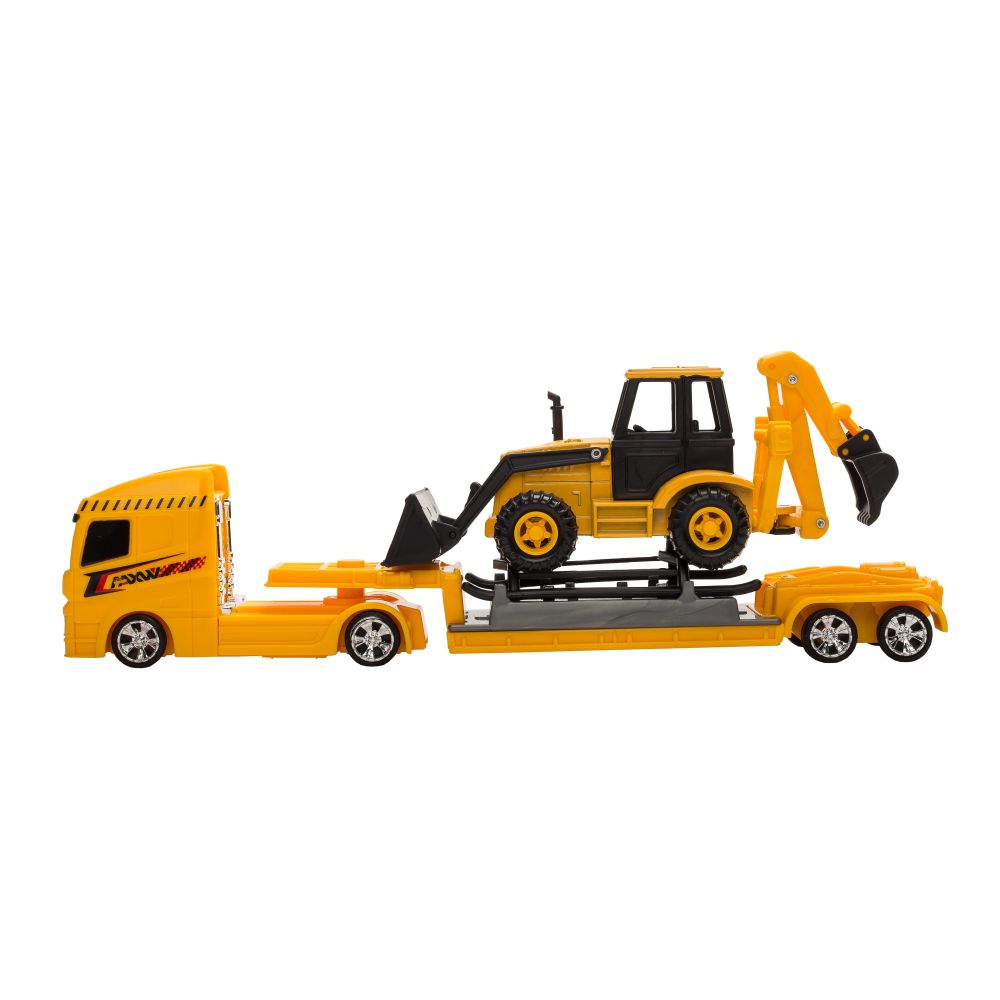Motormax - Camion de Constructii cu excavator
