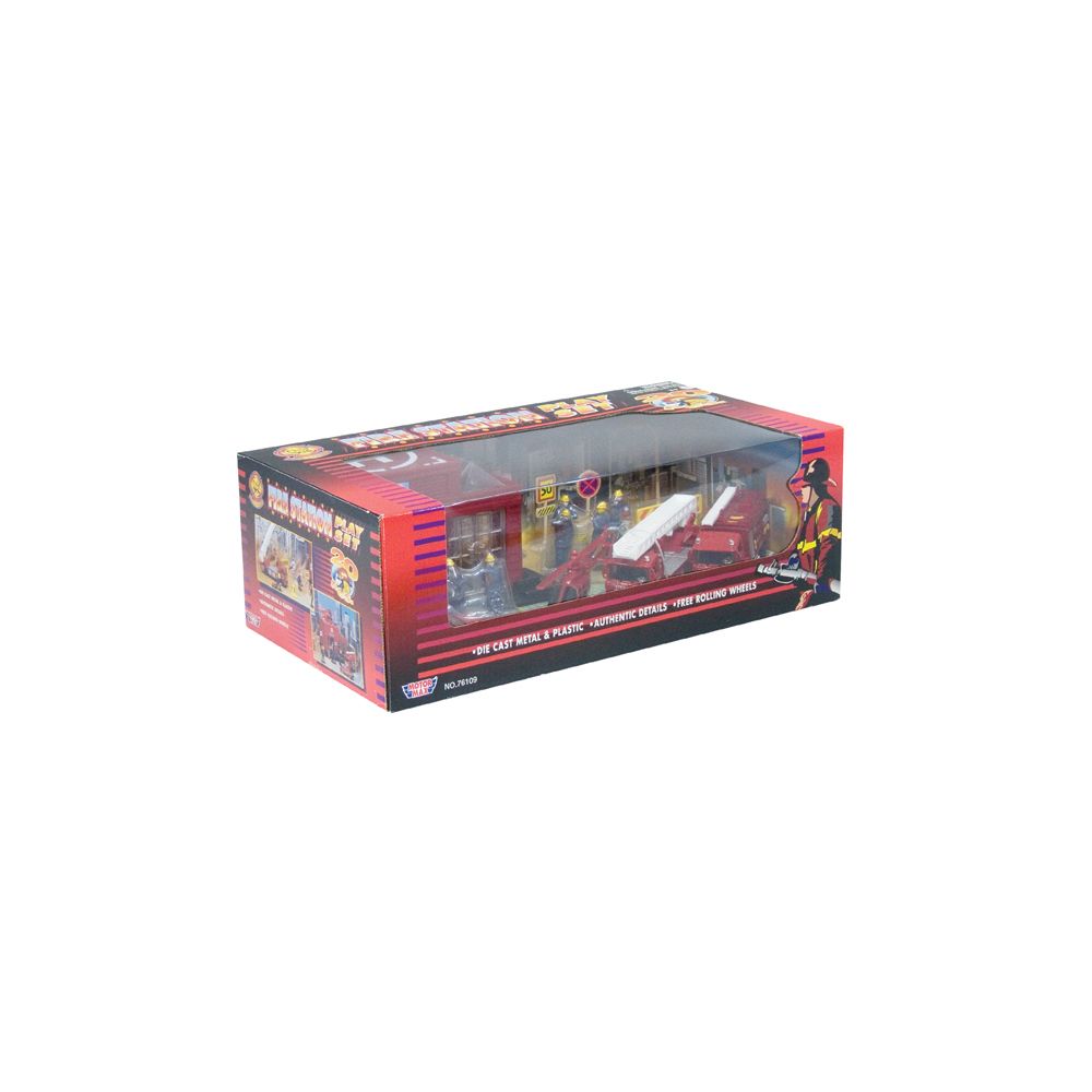 Motormax - Set Post de pompieri (20 piese)