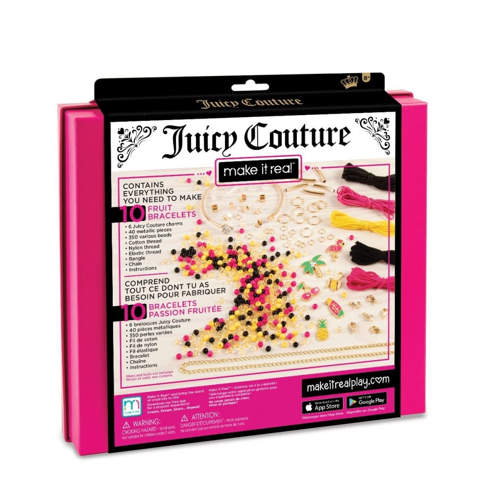 Set de creatie Make It Real Juicy Couture - Bratari Tropicale