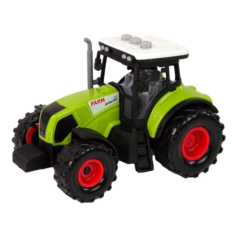 Tractor cu sunete si lumini, Luna Toys, Farm Truck 2 in 1