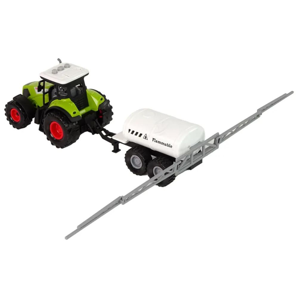 Tractor cu sunete si lumini, Luna Toys, Farm Truck 2 in 1