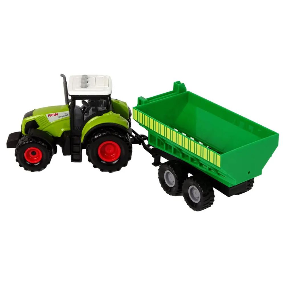 Tractor cu sunete si lumini, Luna Toys, Farm Truck 2 in 1