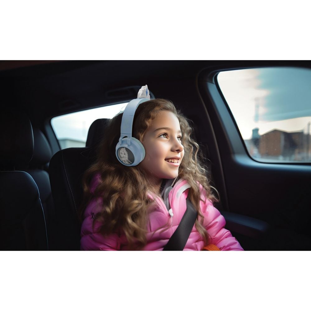 Casti audio pliabile cu fir si Bluetooth, Lexibook, Disney Frozen