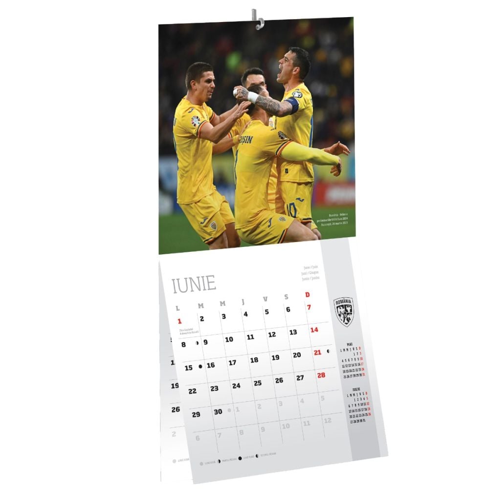 Calendar de perete 2026, FRF, Echipa Nationala de Fotbal