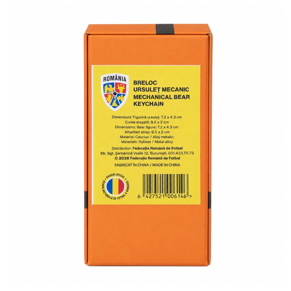 Breloc mini ursulet mecanic, FRF
