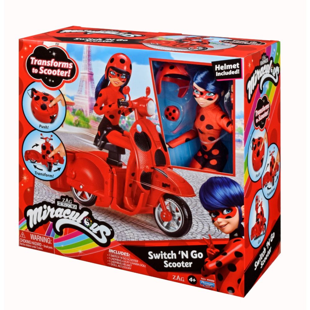 Scuterul Buburuzei Miraculous Ladybug