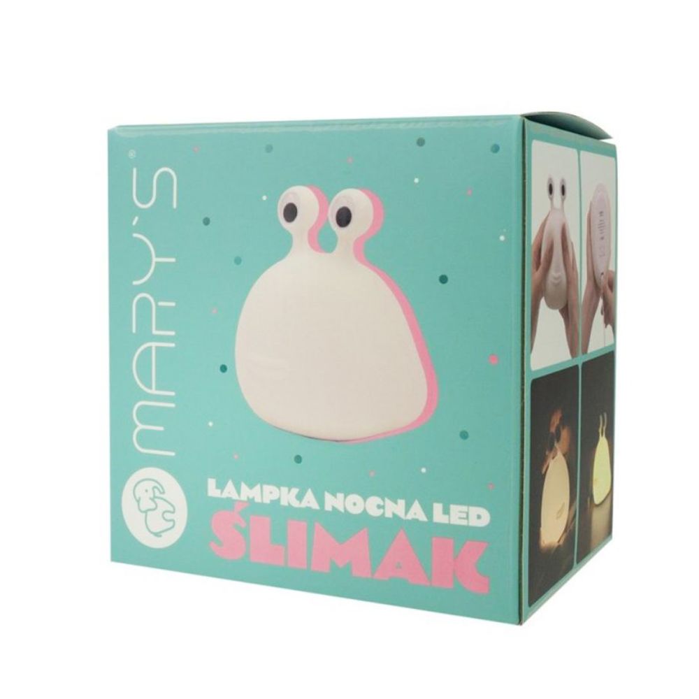 Lampa de noapte cu lumini LED, Marys, Melc