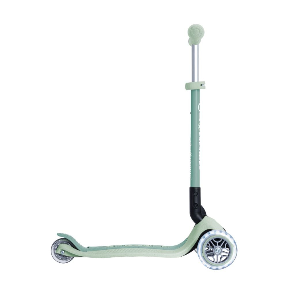 Trotineta pliabila cu 3 roti luminoase, Globber, Primo, Verde
