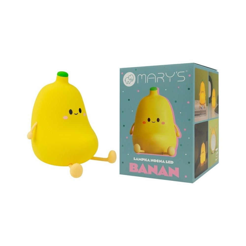 Lampa de noapte cu lumini LED, Marys, Banana