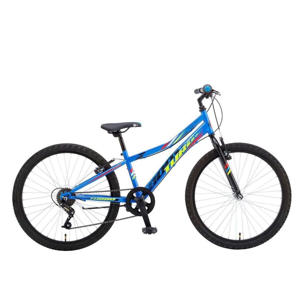 Bicicleta Polar, Booster Turbo, 24 inch, Albastru