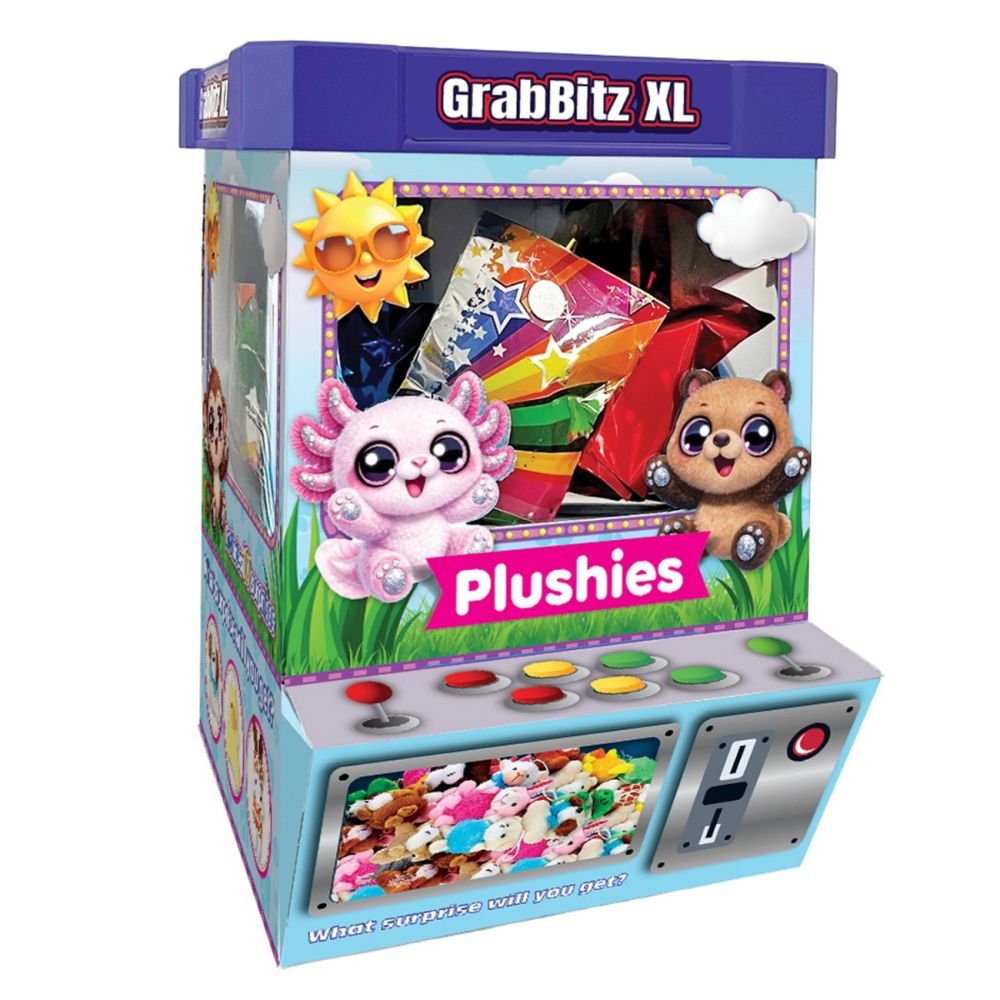 Aparat cu jucarii de colectionat, Grabbitz XL, Plusuri