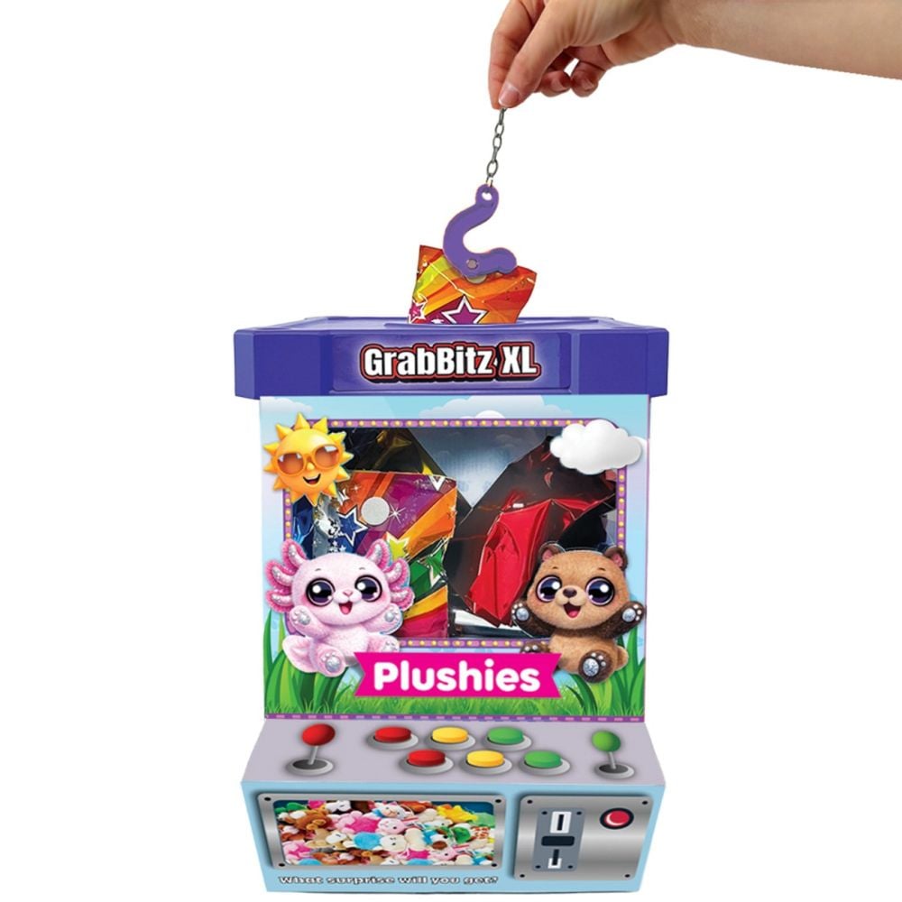 Aparat cu jucarii de colectionat, Grabbitz XL, Plusuri