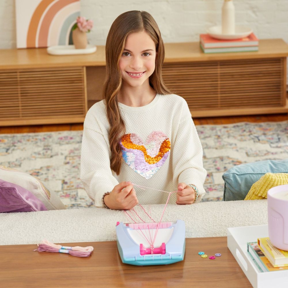 Set de creat 20 de bratari, Make It Real, Friendship Bracelet Maker, 100 piese