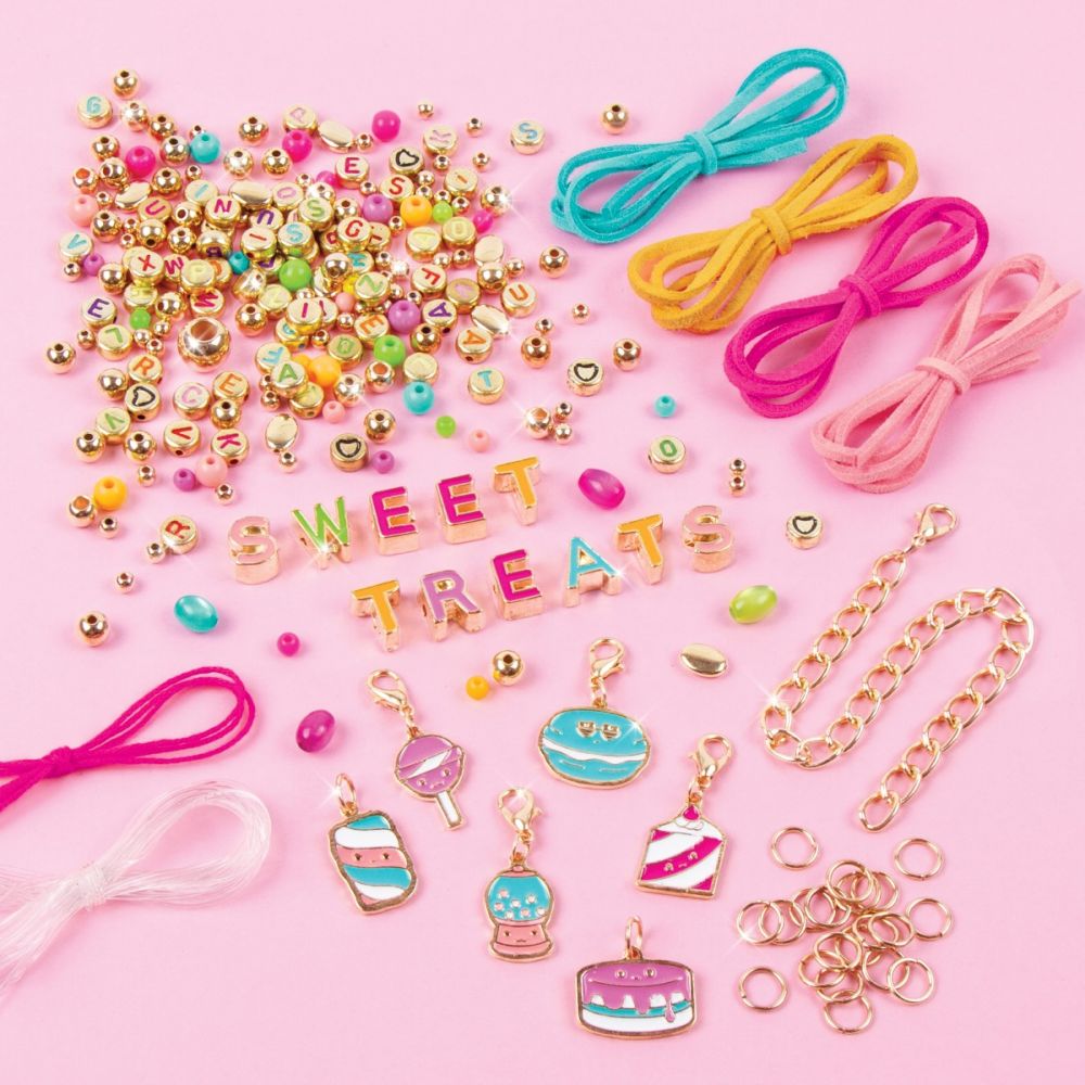 Set de creat 7 bratari, Make It Real, Sweet Treats